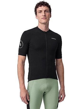 Camisola de ciclismo gravel de manga curta para homem