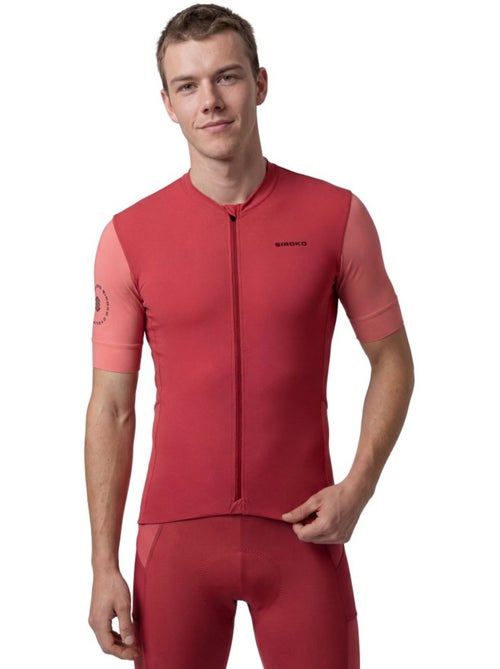Camisola de ciclismo gravel de manga curta para homem - Kiabi
