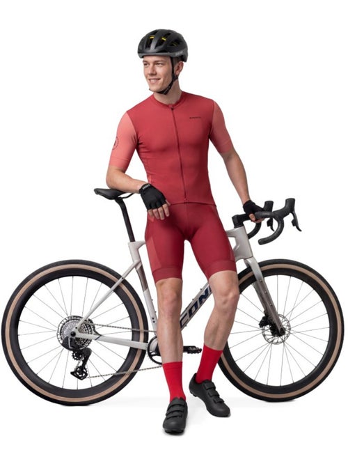Camisola de ciclismo gravel de manga curta para homem - Kiabi