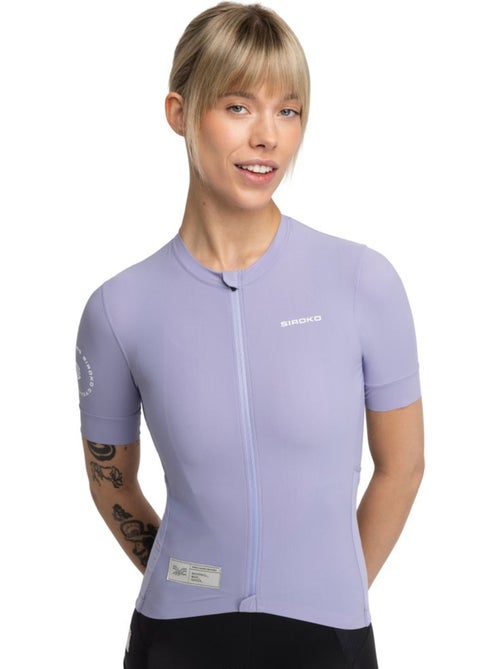 Camisola de ciclismo gravel de manga curta para mulher - Kiabi