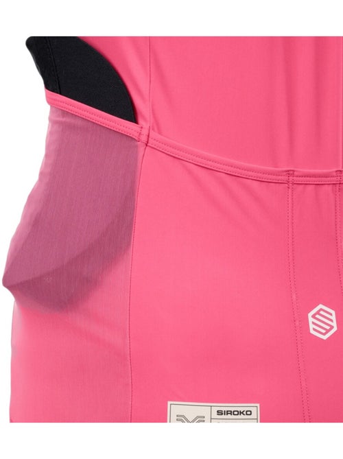 Camisola de ciclismo gravel de manga curta para mulher - Kiabi