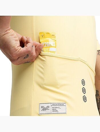 Camisola de ciclismo gravel de meio fecho zipper para homem