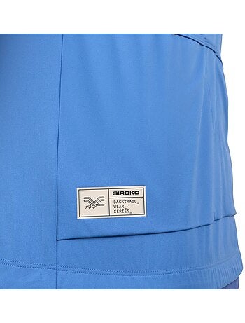 Camisola de ciclismo gravel de meio fecho zipper para homem