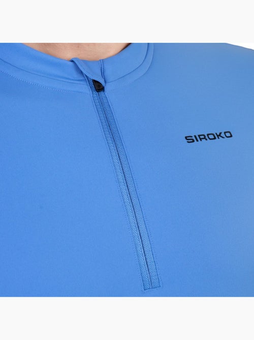 Camisola de ciclismo gravel de meio fecho zipper para homem - Kiabi
