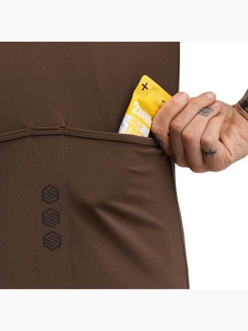 Camisola de ciclismo gravel de meio fecho zipper para homem - Kiabi
