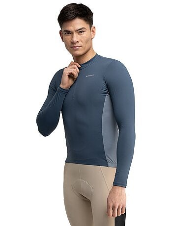 Camisola de ciclismo gravel manga comprida homem