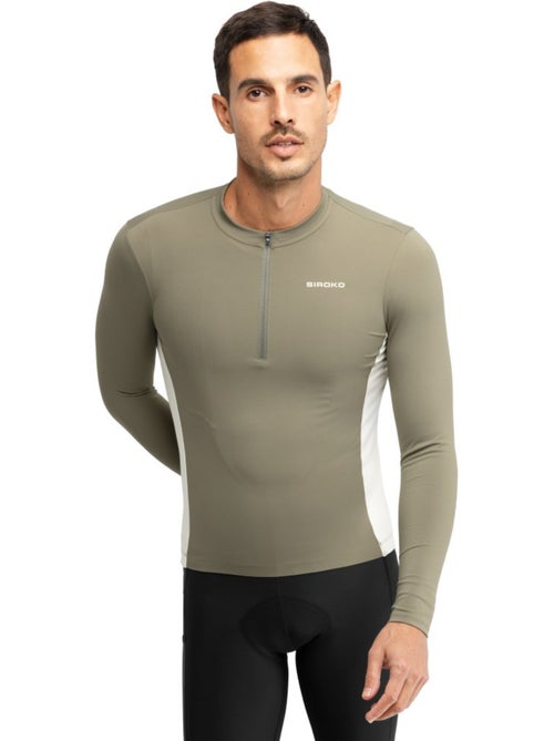 Camisola de ciclismo gravel manga comprida homem - Kiabi
