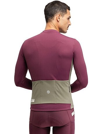 Camisola de ciclismo gravel manga comprida homem