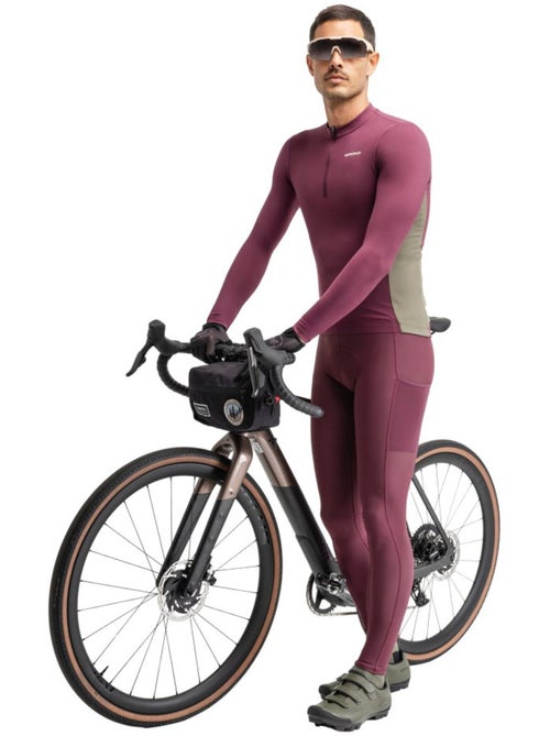 Camisola de ciclismo gravel manga comprida homem - Kiabi