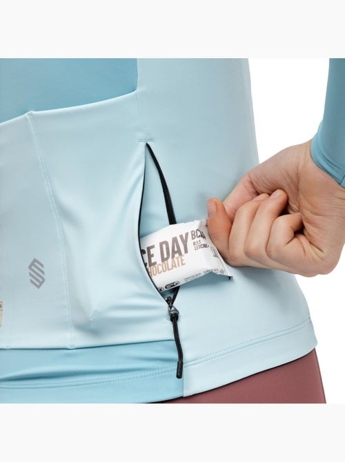 Camisola de ciclismo gravel manga comprida mulher - Kiabi