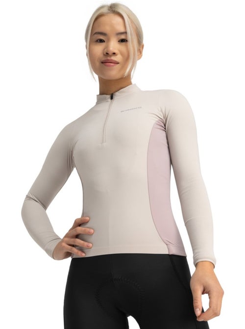 Camisola de ciclismo gravel manga comprida mulher - Kiabi
