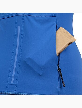 Camisola de ciclismo gravel sem mangas para mulher