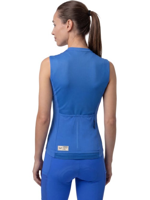 Camisola de ciclismo gravel sem mangas para mulher - Kiabi