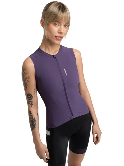 Camisola de ciclismo gravel sem mangas para mulher - Kiabi Camisola de ciclismo gravel sem mangas para mulher - Kiabi