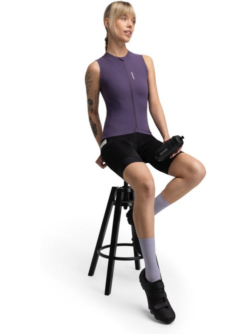 Camisola de ciclismo gravel sem mangas para mulher - Kiabi Camisola de ciclismo gravel sem mangas para mulher - Kiabi