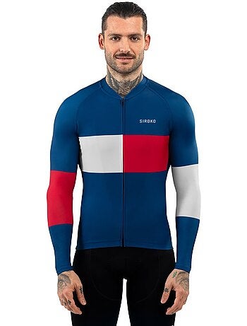 Camisola de ciclismo manga comprida homem
