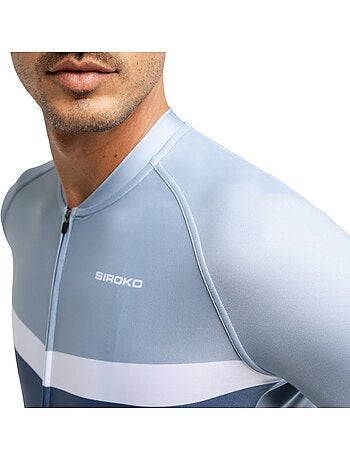 Camisola de ciclismo manga comprida homem
