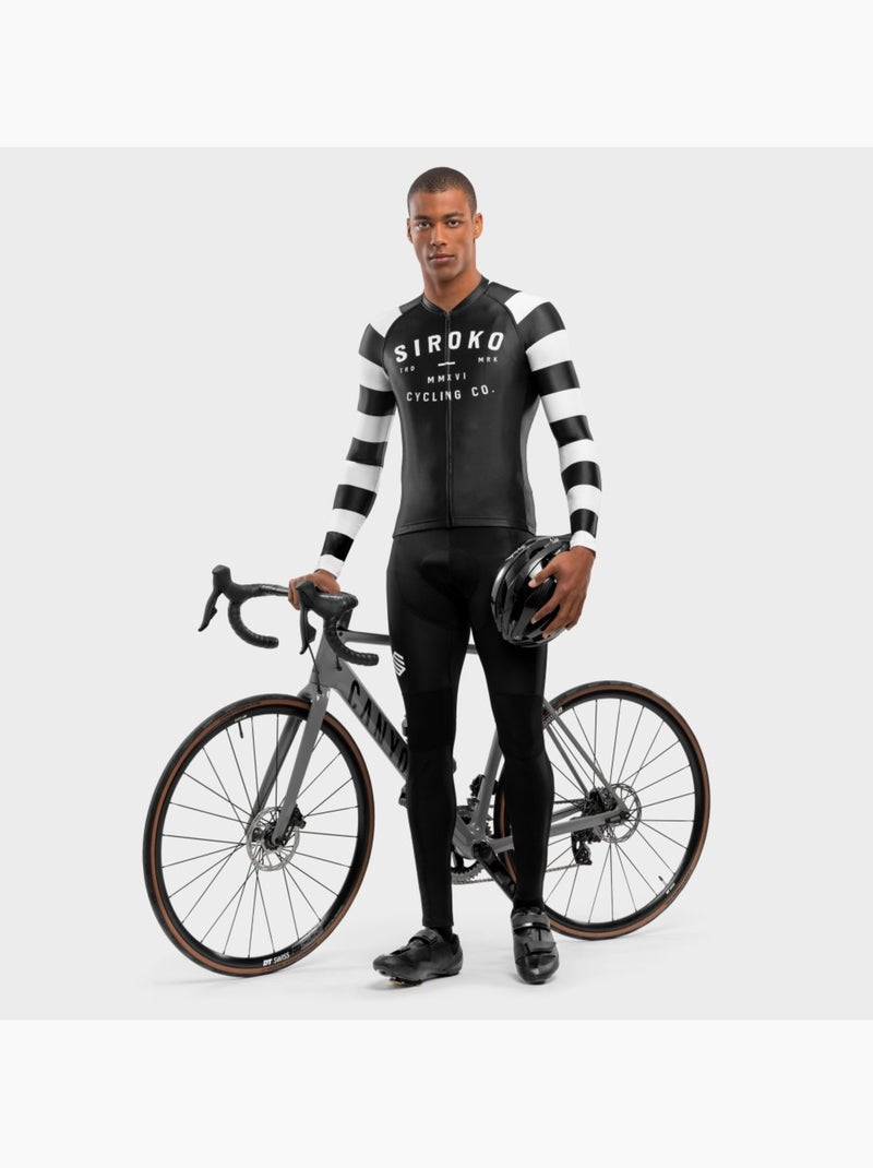 Camisola de ciclismo manga comprida homem Preto - Kiabi