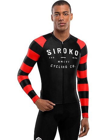 Camisola de ciclismo manga comprida homem