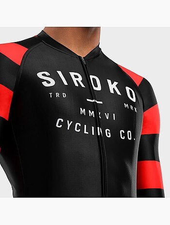 Camisola de ciclismo manga comprida homem