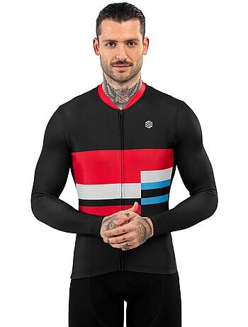 Camisola de ciclismo manga comprida homem