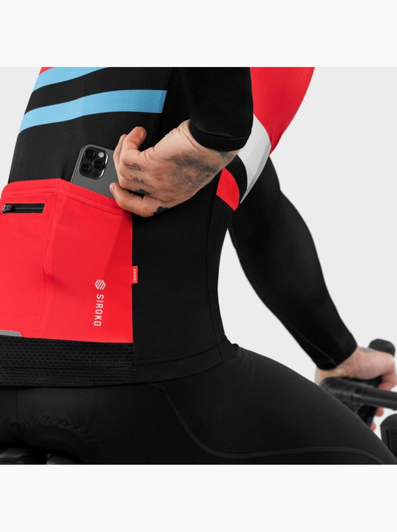 Camisola de ciclismo manga comprida homem Preto - Kiabi