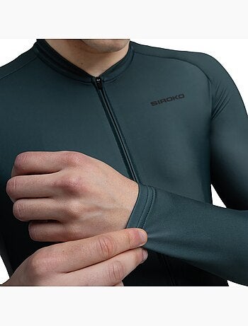 Camisola de ciclismo manga comprida homem