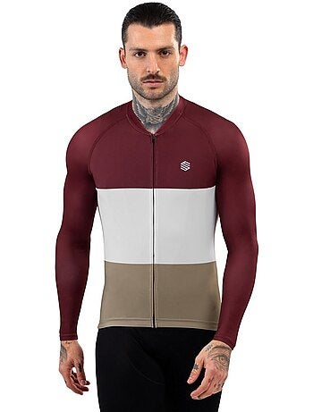 Camisola de ciclismo manga comprida homem