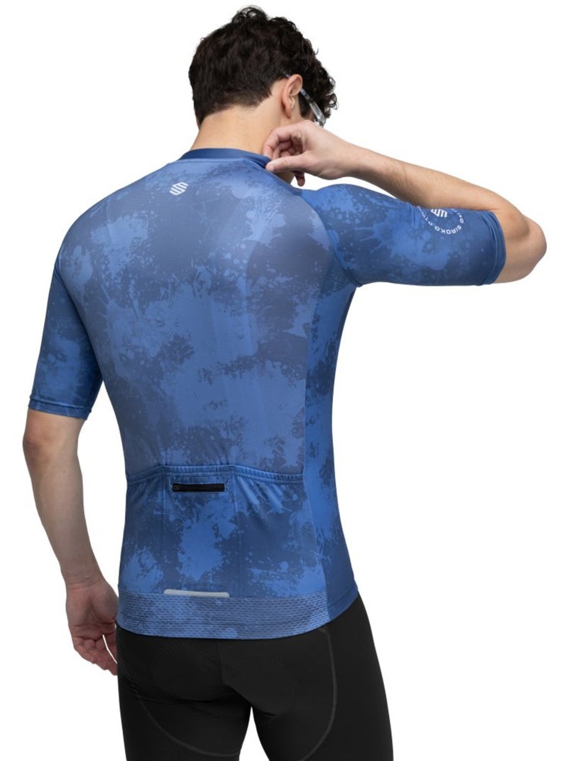 Camisola de ciclismo manga curta homem Azul - Kiabi