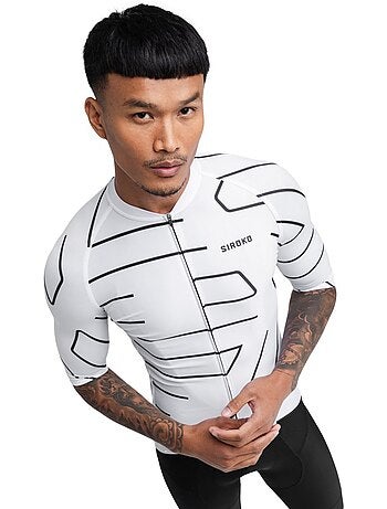 Camisola de ciclismo manga curta homem