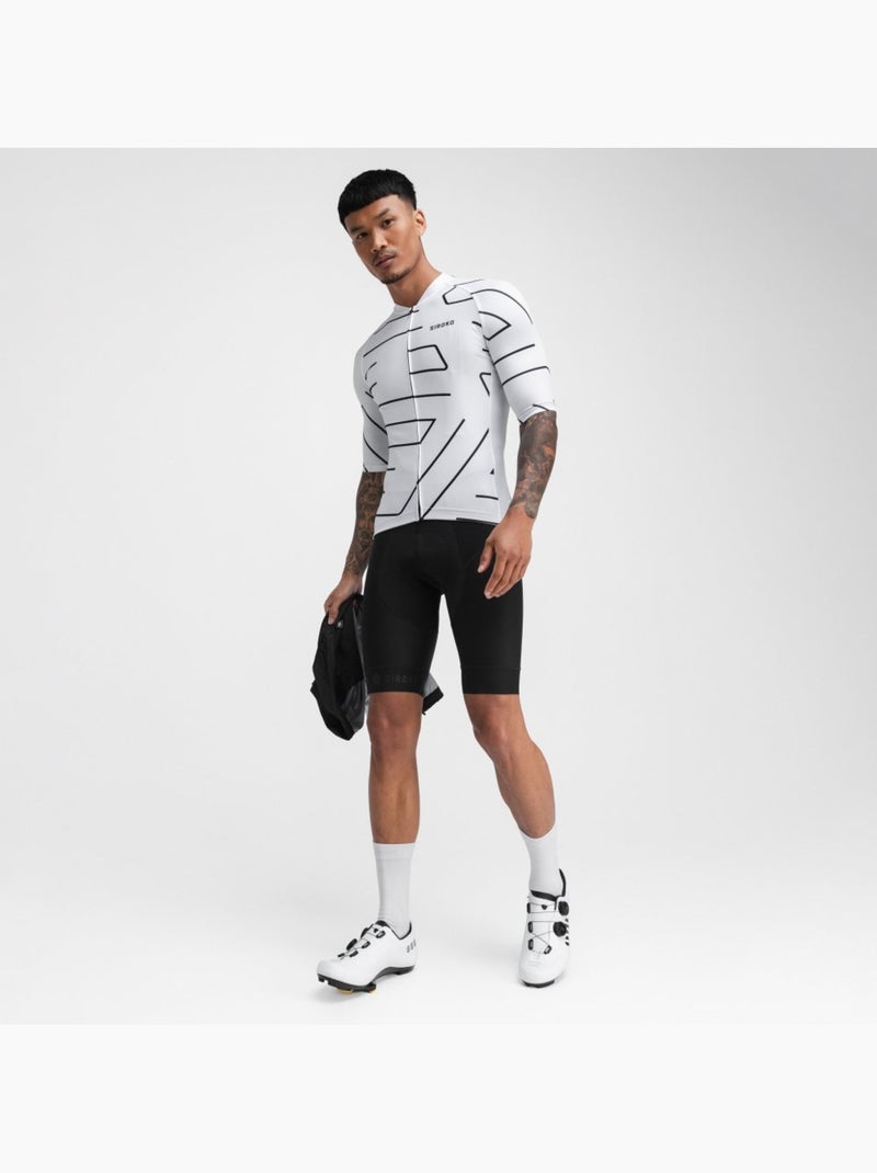 Camisola de ciclismo manga curta homem Branco - Kiabi