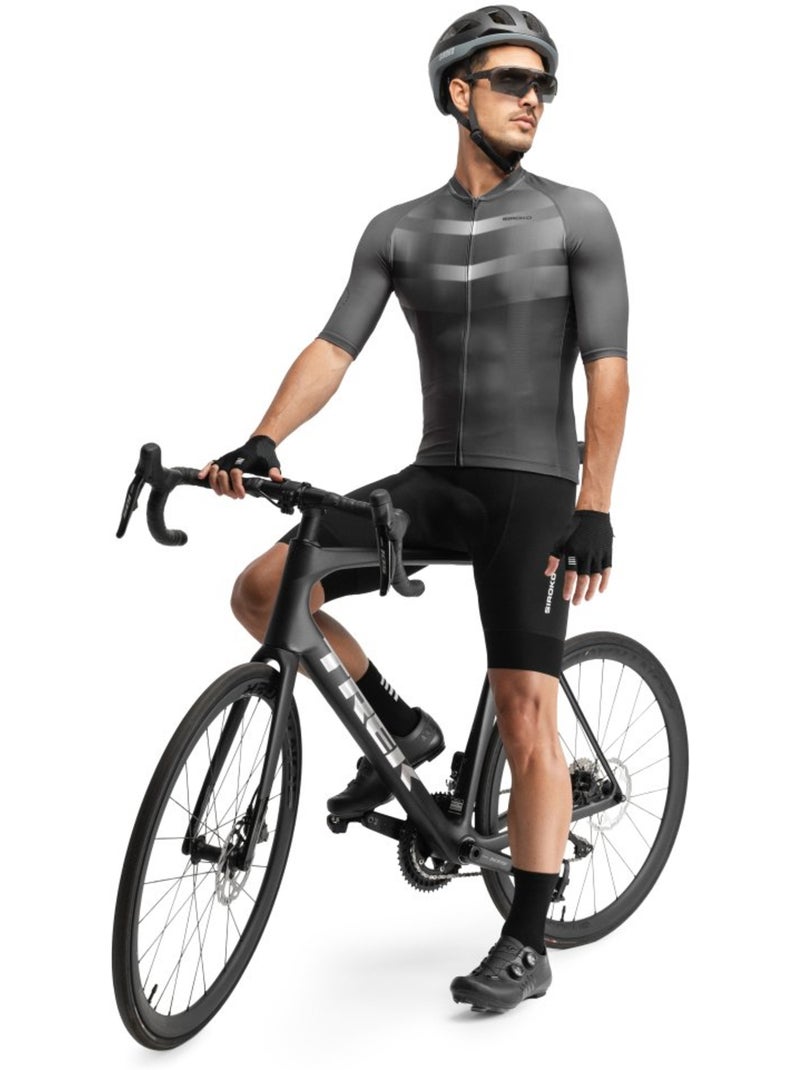 Camisola de ciclismo manga curta homem Preto - Kiabi