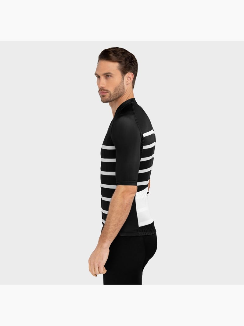 Camisola de ciclismo manga curta homem Preto - Kiabi