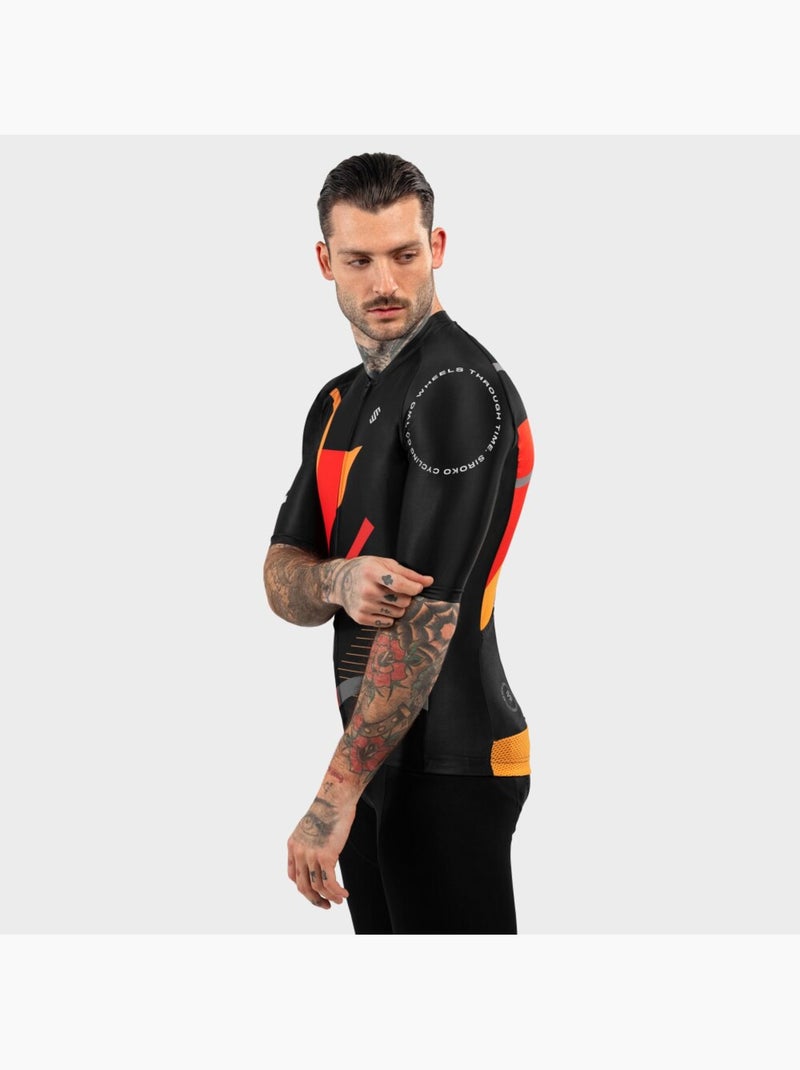 Camisola de ciclismo manga curta homem Preto - Kiabi