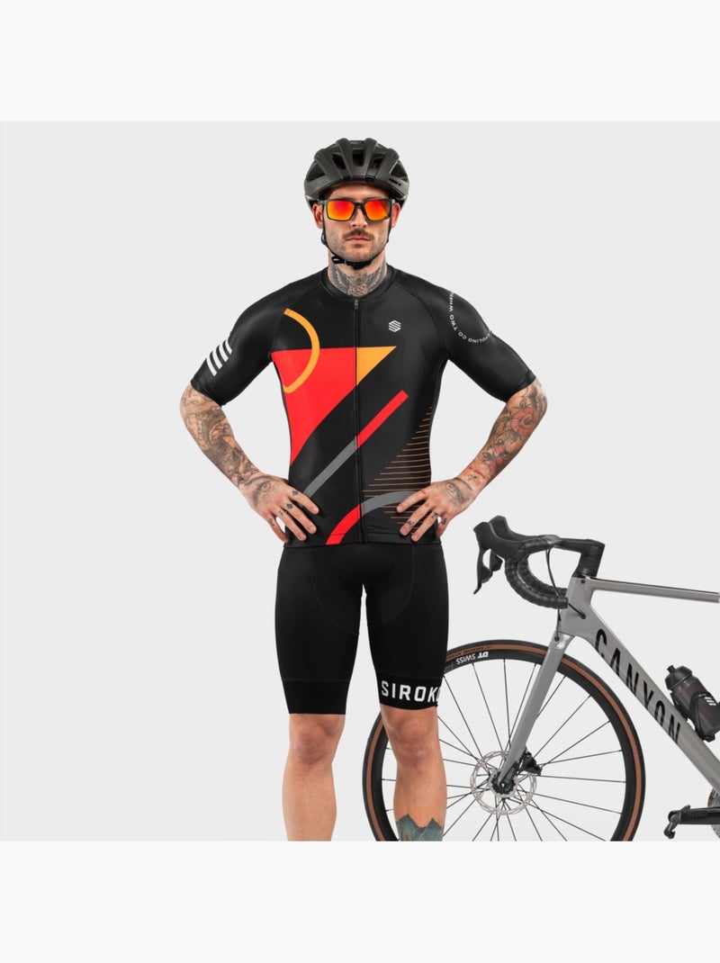 Camisola de ciclismo manga curta homem Preto - Kiabi