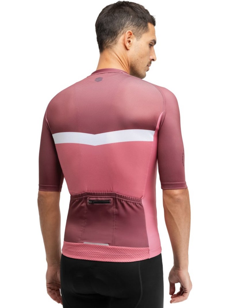 Camisola de ciclismo manga curta homem Vermelho - Kiabi
