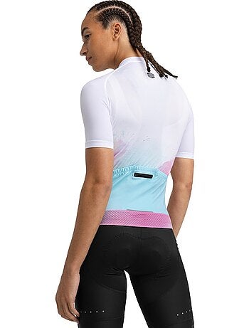 Camisola de ciclismo manga curta mulher