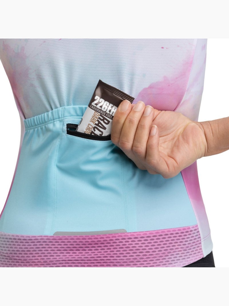 Camisola de ciclismo manga curta mulher Branco - Kiabi