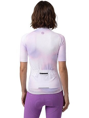 Camisola de ciclismo manga curta mulher