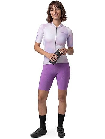 Camisola de ciclismo manga curta mulher