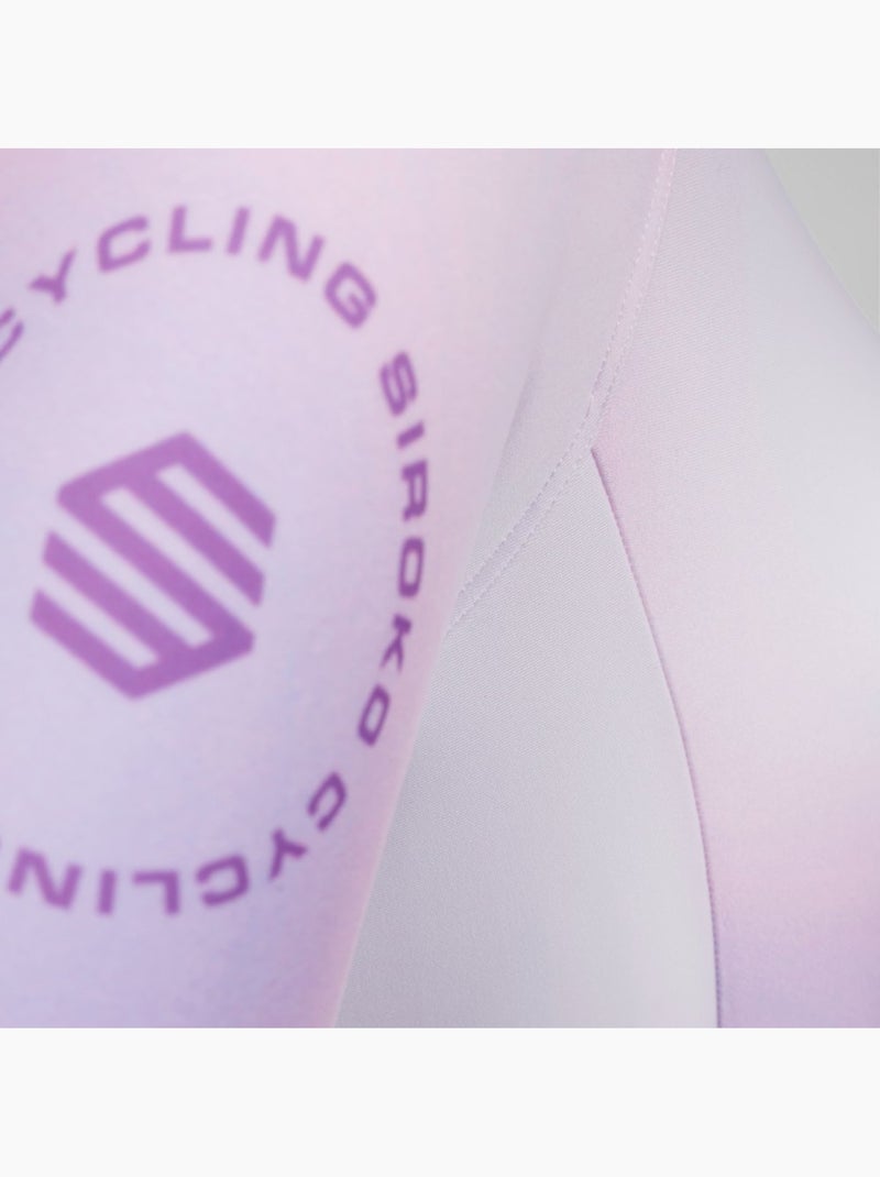 Camisola de ciclismo manga curta mulher Branco - Kiabi