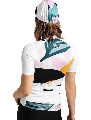 Camisola de ciclismo manga curta mulher