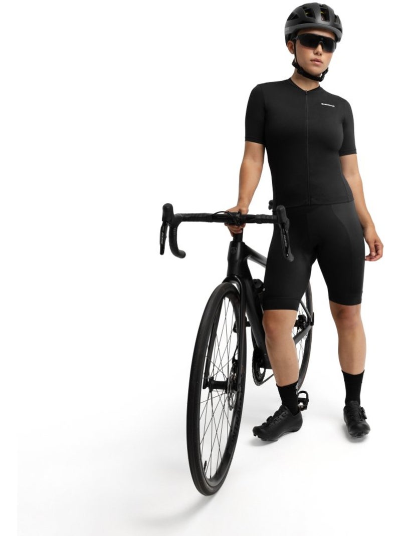 Camisola de ciclismo manga curta mulher Preto - Kiabi