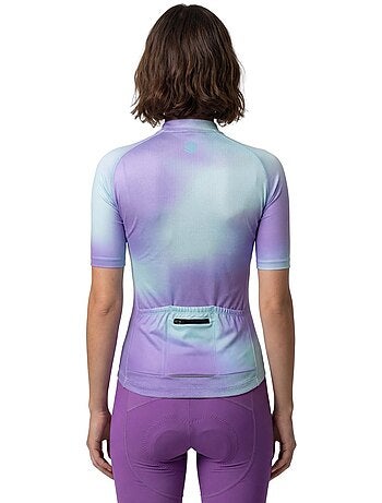 Camisola de ciclismo manga curta mulher
