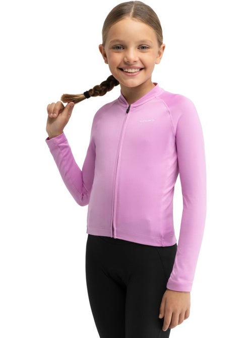 Camisola de ciclismo térmica de manga comprida rapariga - Kiabi