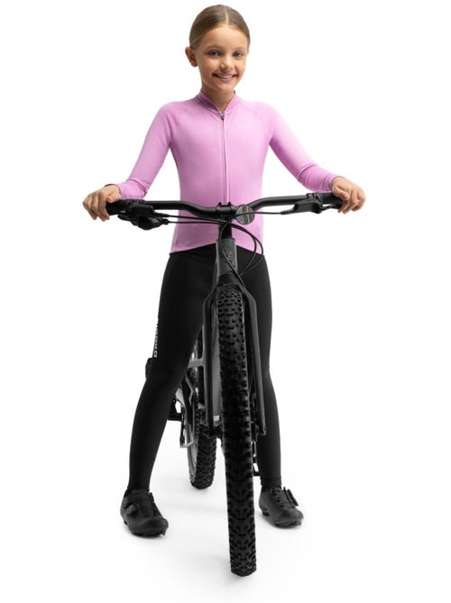Camisola de ciclismo térmica de manga comprida rapariga - Kiabi