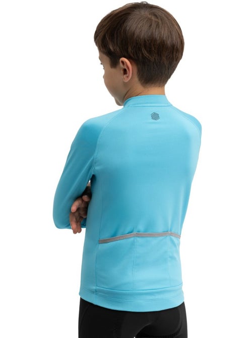 Camisola de ciclismo térmica de manga comprida rapaz - Kiabi
