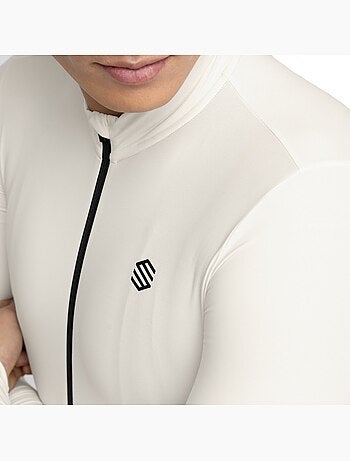 Camisola de ciclismo térmica manga comprida homem