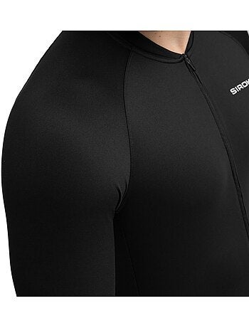 Camisola de ciclismo térmica manga comprida homem