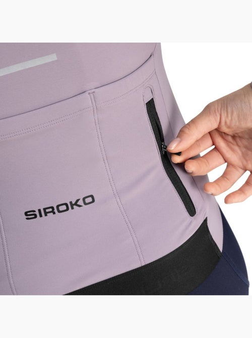 Camisola de ciclismo térmica manga comprida mulher - Kiabi